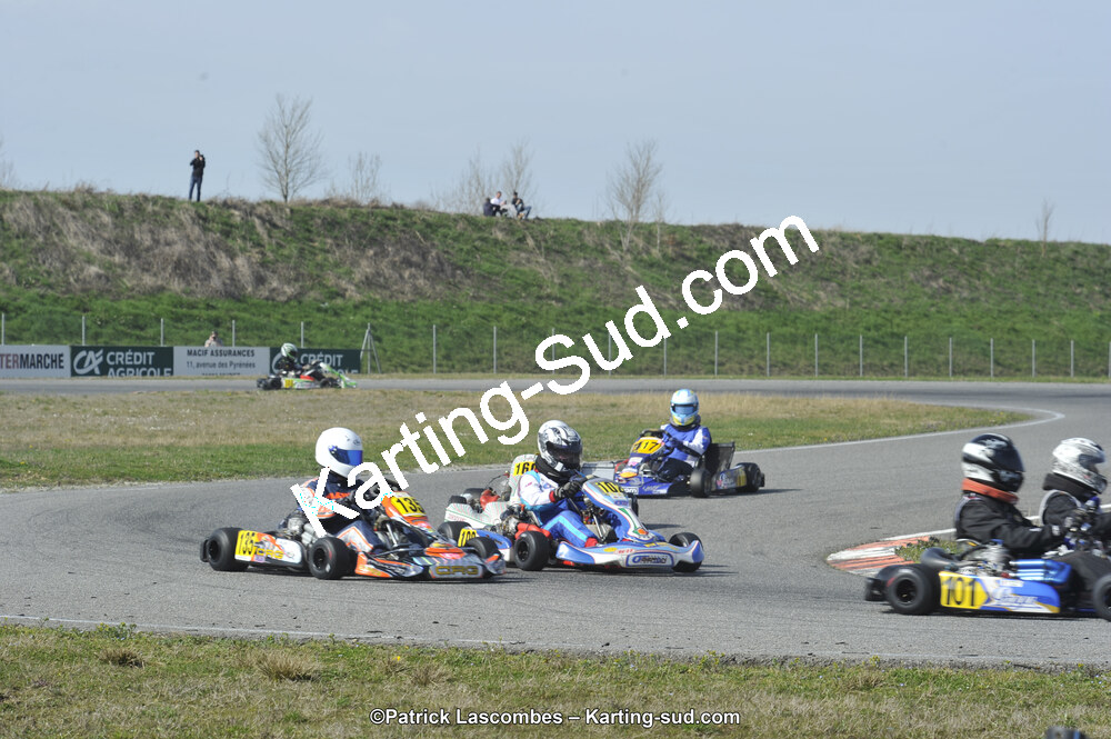 08/03/2015 : 1ère manche du Championnat du Sud à Muret (Photos Patrick Lascombes) 2015 — karting