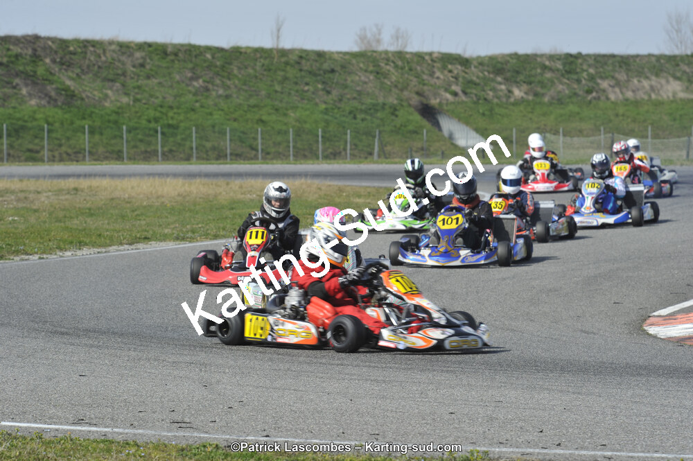 08/03/2015 : 1ère manche du Championnat du Sud à Muret (Photos Patrick Lascombes) 2015 — karting