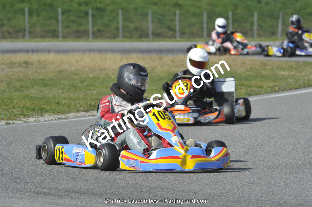 08/03/2015 : 1ère manche du Championnat du Sud à Muret (Photos Patrick Lascombes) 2015 — karting