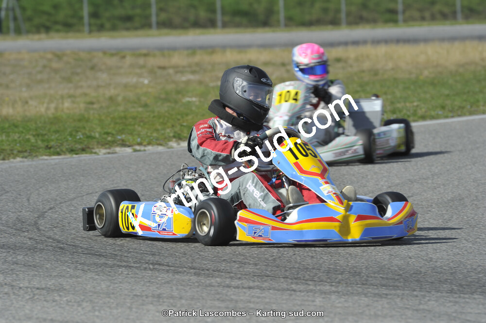 08/03/2015 : 1ère manche du Championnat du Sud à Muret (Photos Patrick Lascombes) 2015 — karting