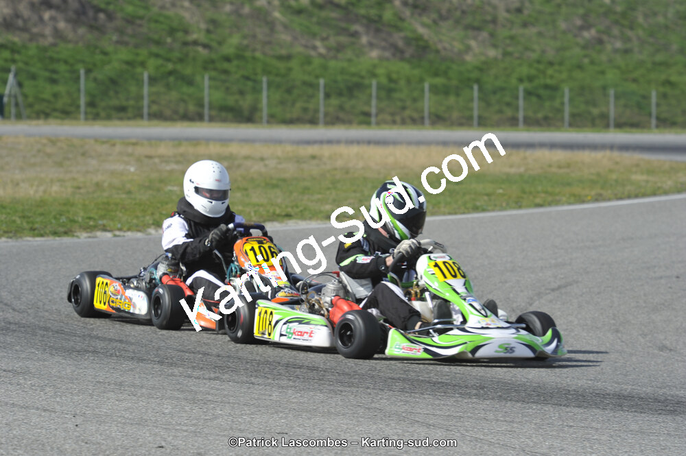 08/03/2015 : 1ère manche du Championnat du Sud à Muret (Photos Patrick Lascombes) 2015 — karting