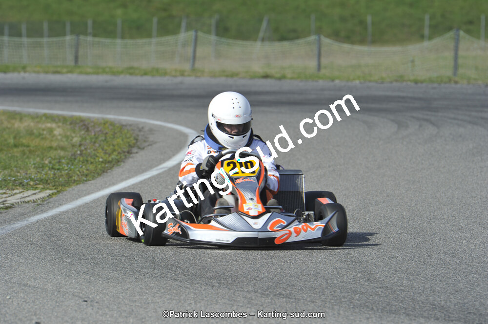 08/03/2015 : 1ère manche du Championnat du Sud à Muret (Photos Patrick Lascombes) 2015 — karting