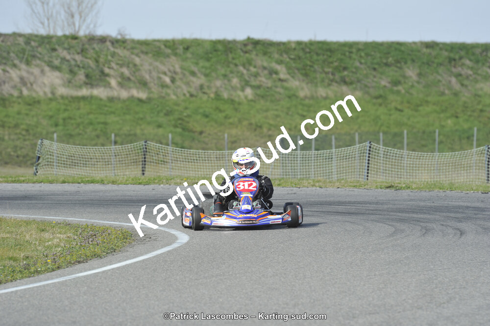 08/03/2015 : 1ère manche du Championnat du Sud à Muret (Photos Patrick Lascombes) 2015 — karting