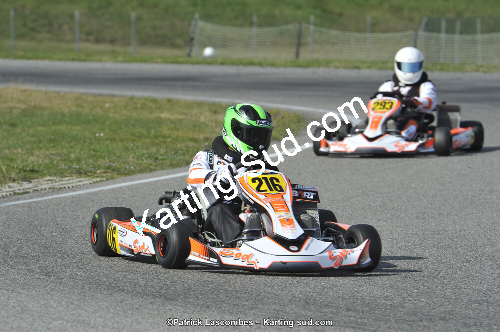 08/03/2015 : 1ère manche du Championnat du Sud à Muret (Photos Patrick Lascombes) 2015 — karting