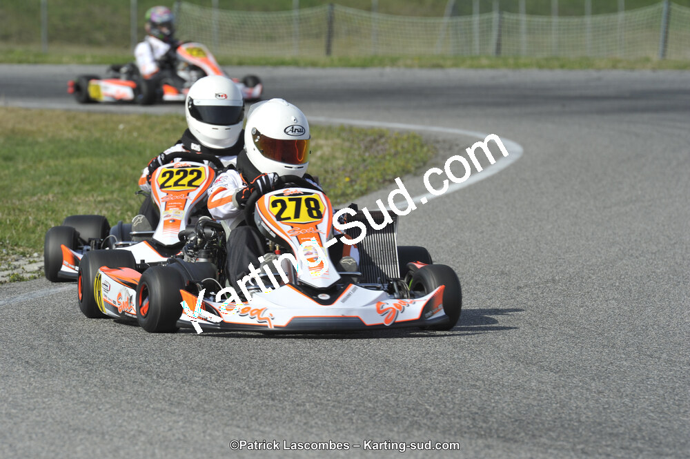 08/03/2015 : 1ère manche du Championnat du Sud à Muret (Photos Patrick Lascombes) 2015 — karting