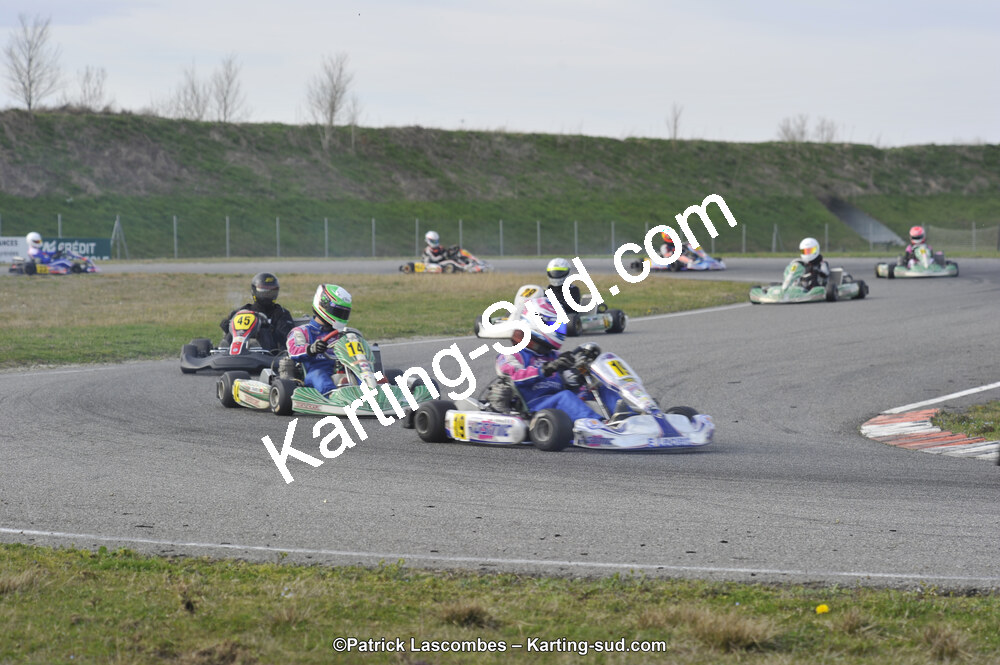 08/03/2015 : 1ère manche du Championnat du Sud à Muret (Photos Patrick Lascombes) 2015 — karting