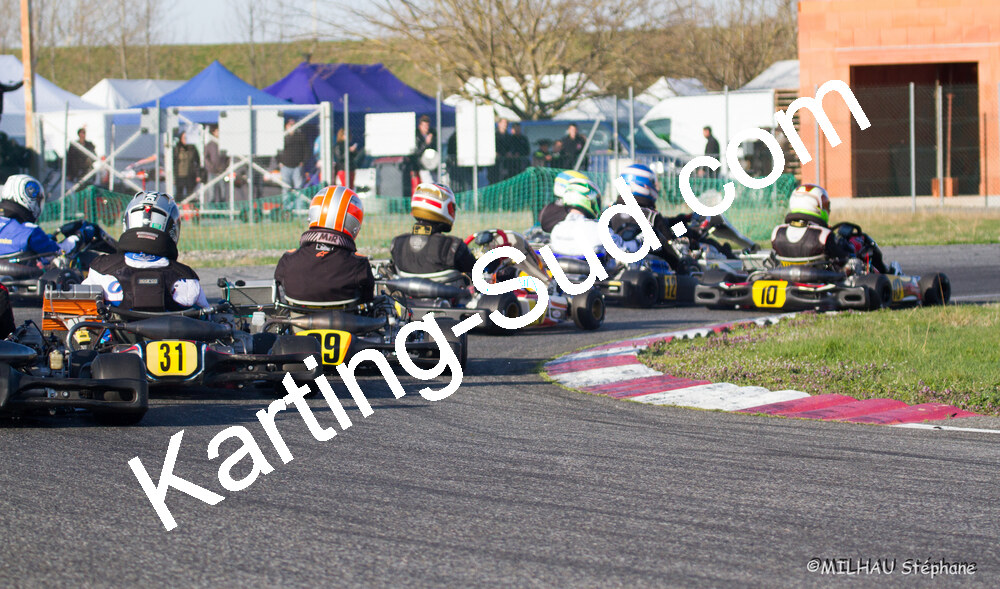 08/03/2015 : 1ère manche du Championnat du Sud à Muret (Photos Stéphane Milhau) 2015 — karting