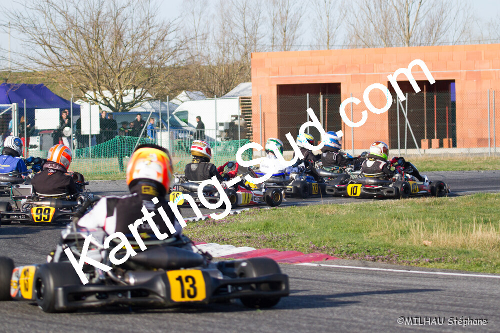 08/03/2015 : 1ère manche du Championnat du Sud à Muret (Photos Stéphane Milhau) 2015 — karting