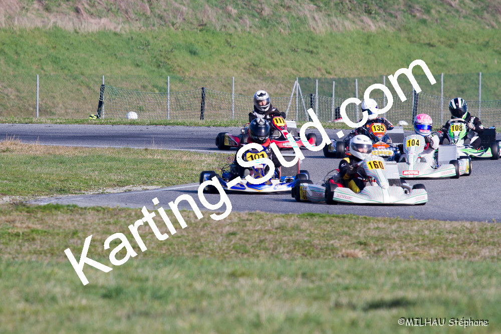 08/03/2015 : 1ère manche du Championnat du Sud à Muret (Photos Stéphane Milhau) 2015 — karting
