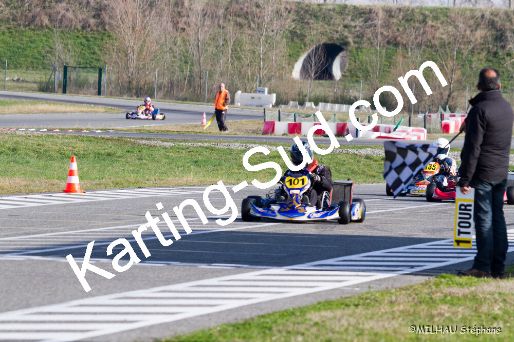 08/03/2015 : 1ère manche du Championnat du Sud à Muret (Photos Stéphane Milhau) 2015 — karting