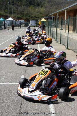 12/04/2015 : 2ème manche du Championnat du Sud à Alès (Photos Stéphane Agnus) 2015 — karting