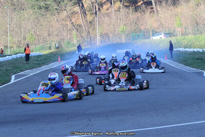 12/04/2015 : 2ème manche du Championnat du Sud à Alès (Photos Stéphane Agnus) 2015 — karting