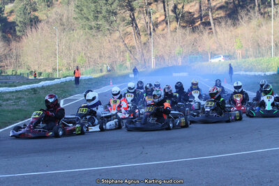 12/04/2015 : 2ème manche du Championnat du Sud à Alès (Photos Stéphane Agnus) 2015 — karting