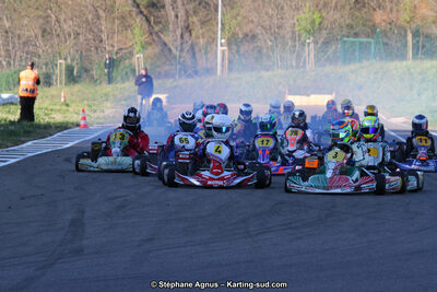 12/04/2015 : 2ème manche du Championnat du Sud à Alès (Photos Stéphane Agnus) 2015 — karting