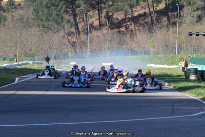 12/04/2015 : 2ème manche du Championnat du Sud à Alès (Photos Stéphane Agnus) 2015 — karting