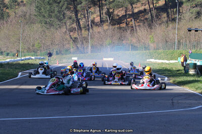 12/04/2015 : 2ème manche du Championnat du Sud à Alès (Photos Stéphane Agnus) 2015 — karting