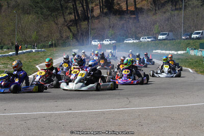 12/04/2015 : 2ème manche du Championnat du Sud à Alès (Photos Stéphane Agnus) 2015 — karting