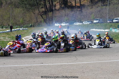 12/04/2015 : 2ème manche du Championnat du Sud à Alès (Photos Stéphane Agnus) 2015 — karting