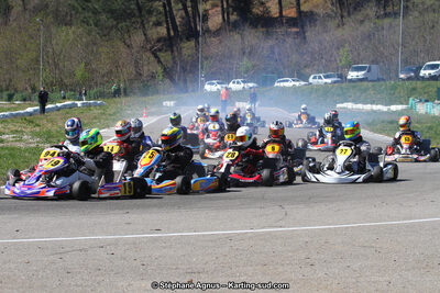 12/04/2015 : 2ème manche du Championnat du Sud à Alès (Photos Stéphane Agnus) 2015 — karting