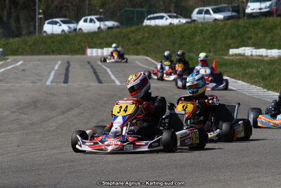 12/04/2015 : 2ème manche du Championnat du Sud à Alès (Photos Stéphane Agnus) 2015 — karting