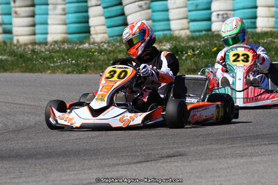 12/04/2015 : 2ème manche du Championnat du Sud à Alès (Photos Stéphane Agnus) 2015 — karting