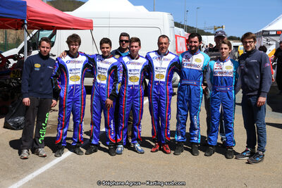 12/04/2015 : 2ème manche du Championnat du Sud à Alès (Photos Stéphane Agnus) 2015 — karting