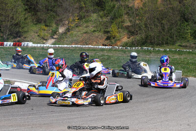 12/04/2015 : 2ème manche du Championnat du Sud à Alès (Photos Stéphane Agnus) 2015 — karting