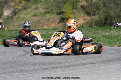 12/04/2015 : 2ème manche du Championnat du Sud à Alès (Photos Stéphane Agnus) 2015 — karting