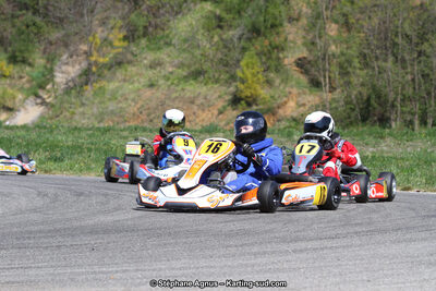 12/04/2015 : 2ème manche du Championnat du Sud à Alès (Photos Stéphane Agnus) 2015 — karting