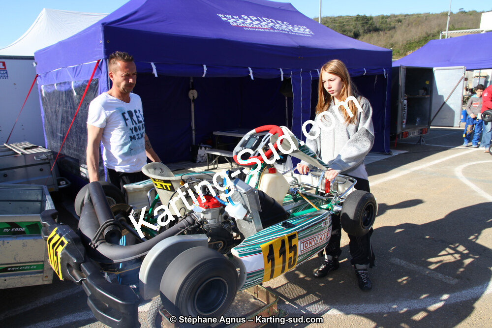 12/04/2015 : 2ème manche du Championnat du Sud à Alès (Photos Stéphane Agnus) 2015 — karting