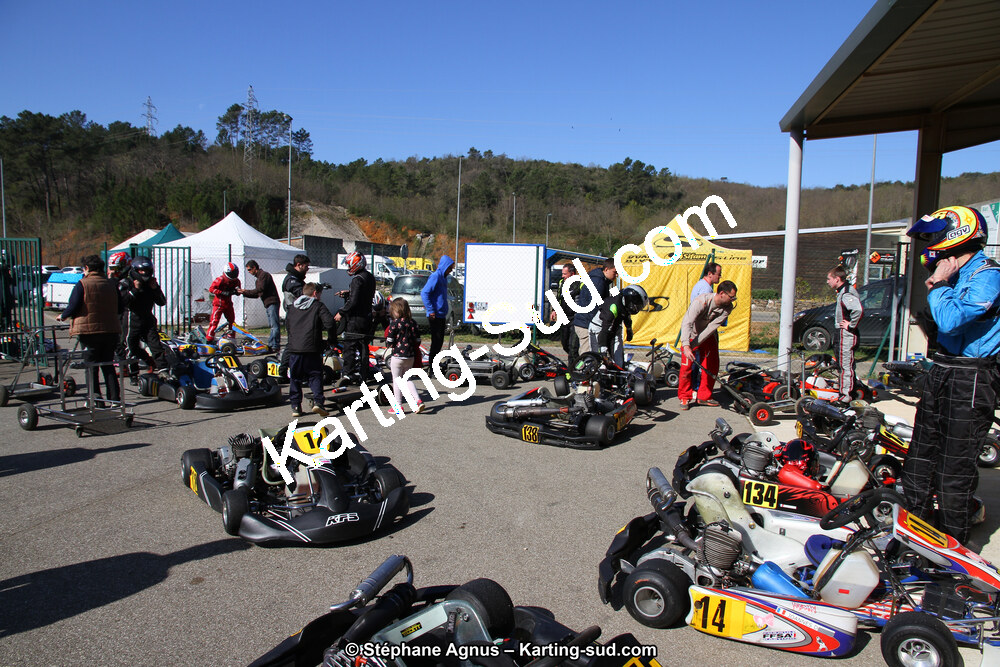12/04/2015 : 2ème manche du Championnat du Sud à Alès (Photos Stéphane Agnus) 2015 — karting