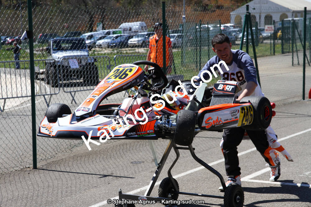 12/04/2015 : 2ème manche du Championnat du Sud à Alès (Photos Stéphane Agnus) 2015 — karting