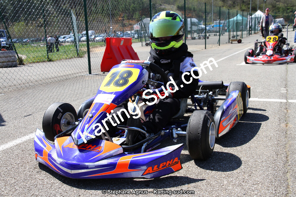 12/04/2015 : 2ème manche du Championnat du Sud à Alès (Photos Stéphane Agnus) 2015 — karting