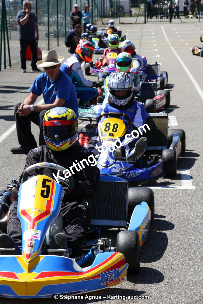 12/04/2015 : 2ème manche du Championnat du Sud à Alès (Photos Stéphane Agnus) 2015 — karting