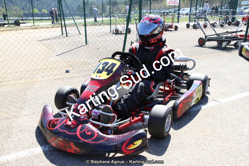 12/04/2015 : 2ème manche du Championnat du Sud à Alès (Photos Stéphane Agnus) 2015 — karting