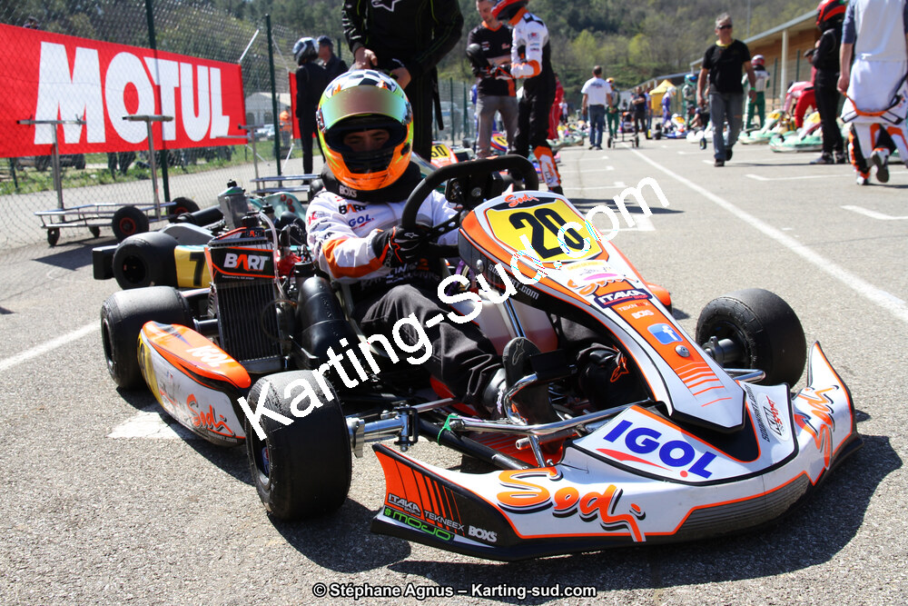12/04/2015 : 2ème manche du Championnat du Sud à Alès (Photos Stéphane Agnus) 2015 — karting