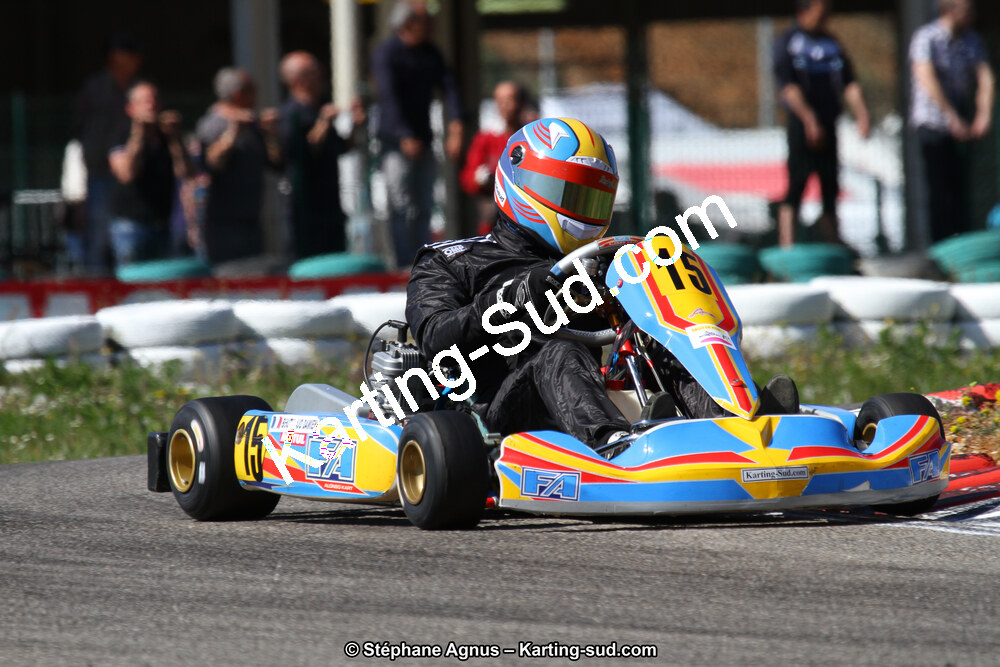 12/04/2015 : 2ème manche du Championnat du Sud à Alès (Photos Stéphane Agnus) 2015 — karting