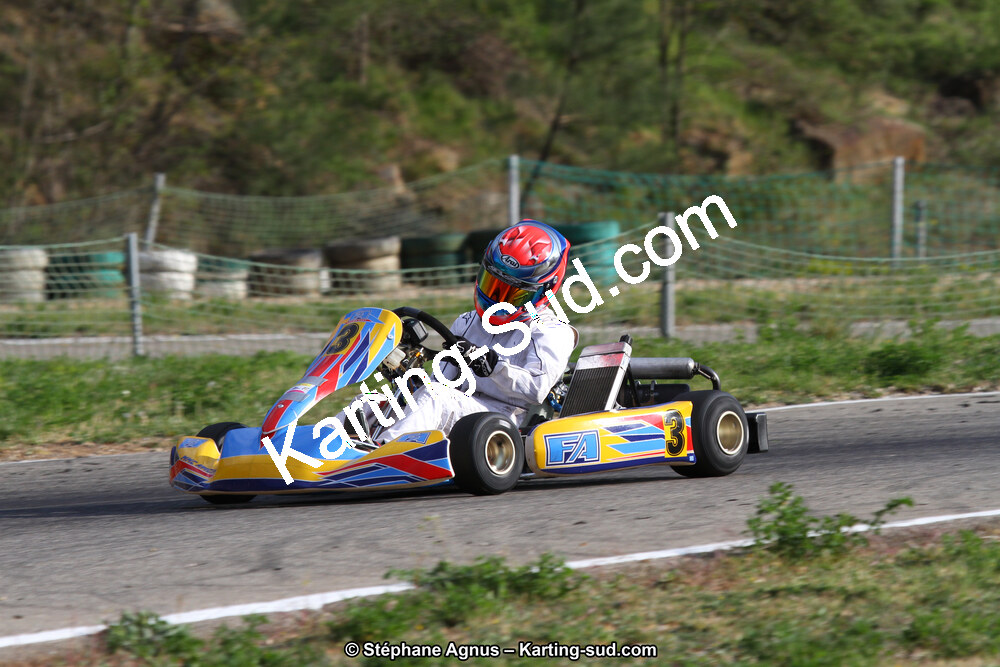 12/04/2015 : 2ème manche du Championnat du Sud à Alès (Photos Stéphane Agnus) 2015 — karting