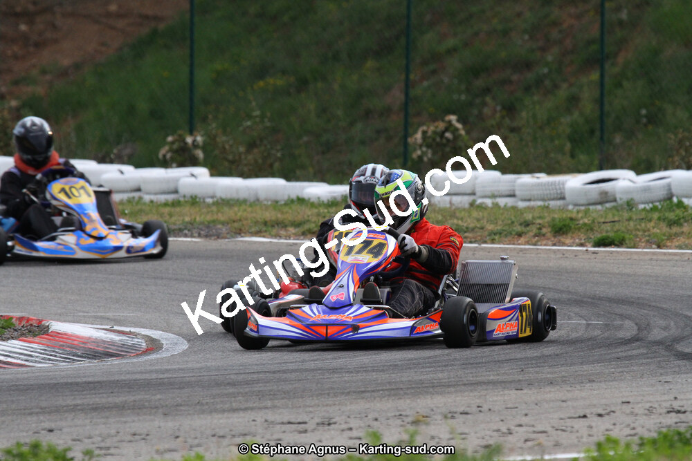 12/04/2015 : 2ème manche du Championnat du Sud à Alès (Photos Stéphane Agnus) 2015 — karting