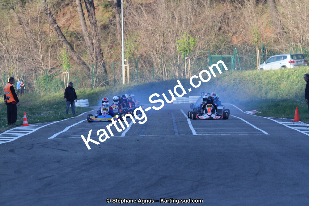 12/04/2015 : 2ème manche du Championnat du Sud à Alès (Photos Stéphane Agnus) 2015 — karting