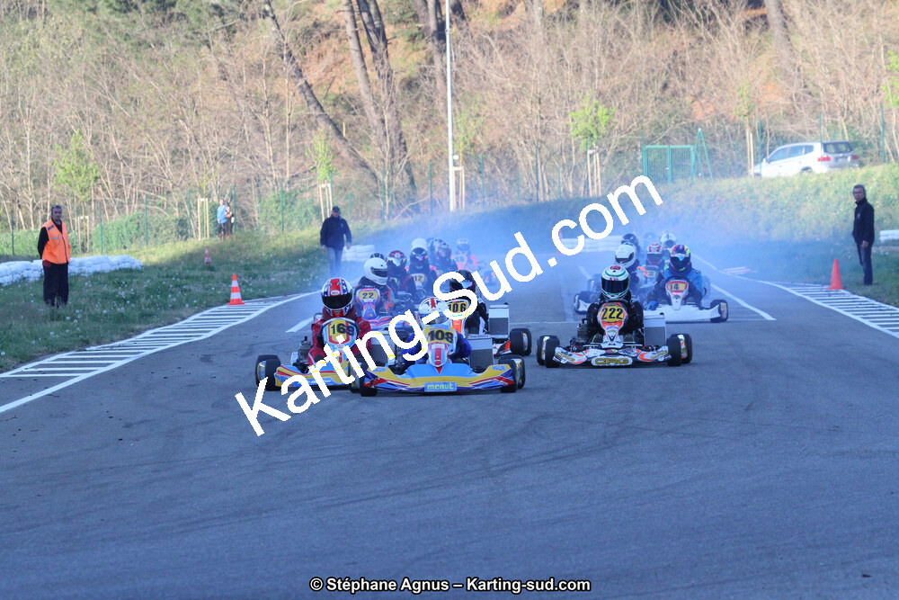 12/04/2015 : 2ème manche du Championnat du Sud à Alès (Photos Stéphane Agnus) 2015 — karting