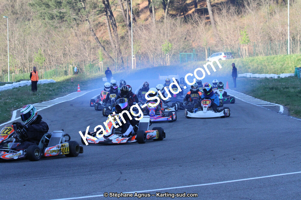 12/04/2015 : 2ème manche du Championnat du Sud à Alès (Photos Stéphane Agnus) 2015 — karting