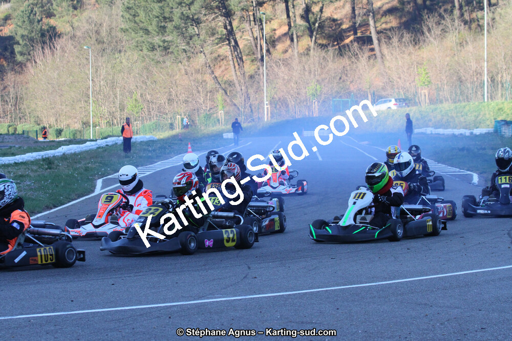 12/04/2015 : 2ème manche du Championnat du Sud à Alès (Photos Stéphane Agnus) 2015 — karting