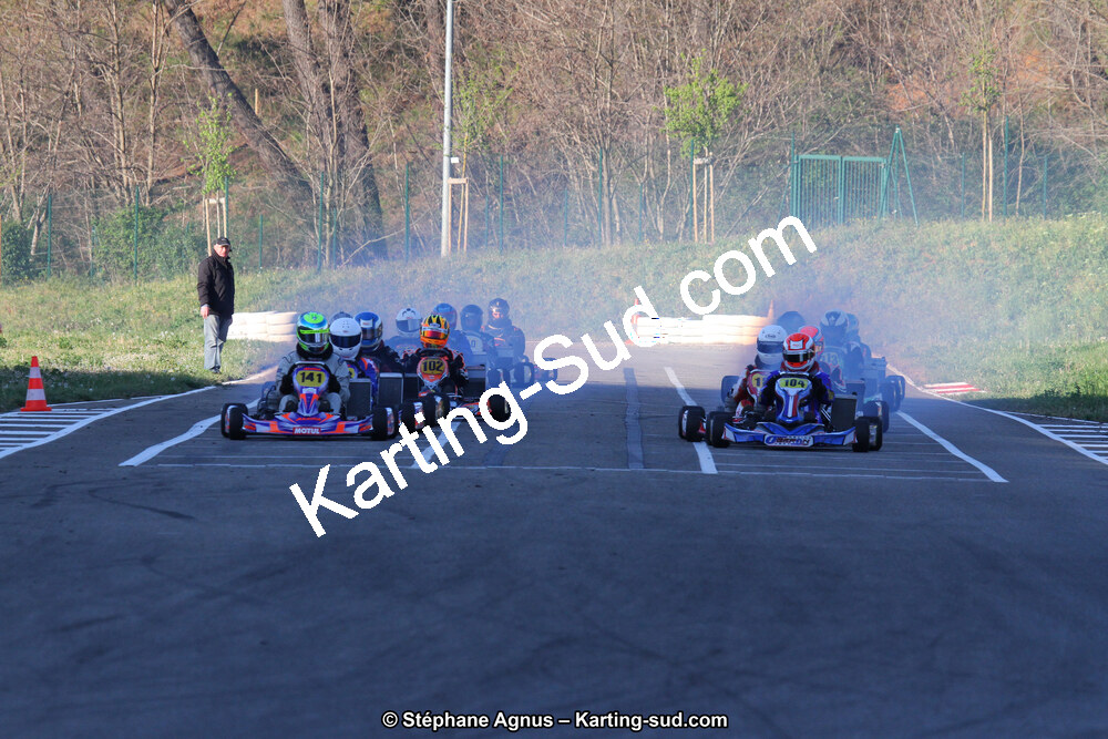 12/04/2015 : 2ème manche du Championnat du Sud à Alès (Photos Stéphane Agnus) 2015 — karting