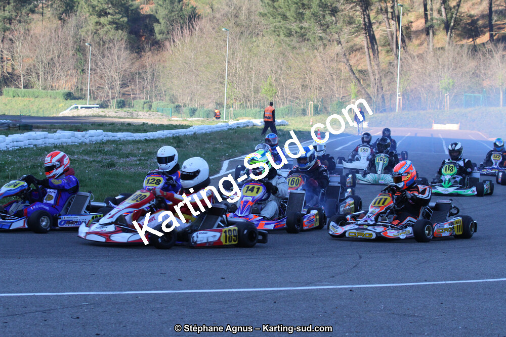 12/04/2015 : 2ème manche du Championnat du Sud à Alès (Photos Stéphane Agnus) 2015 — karting