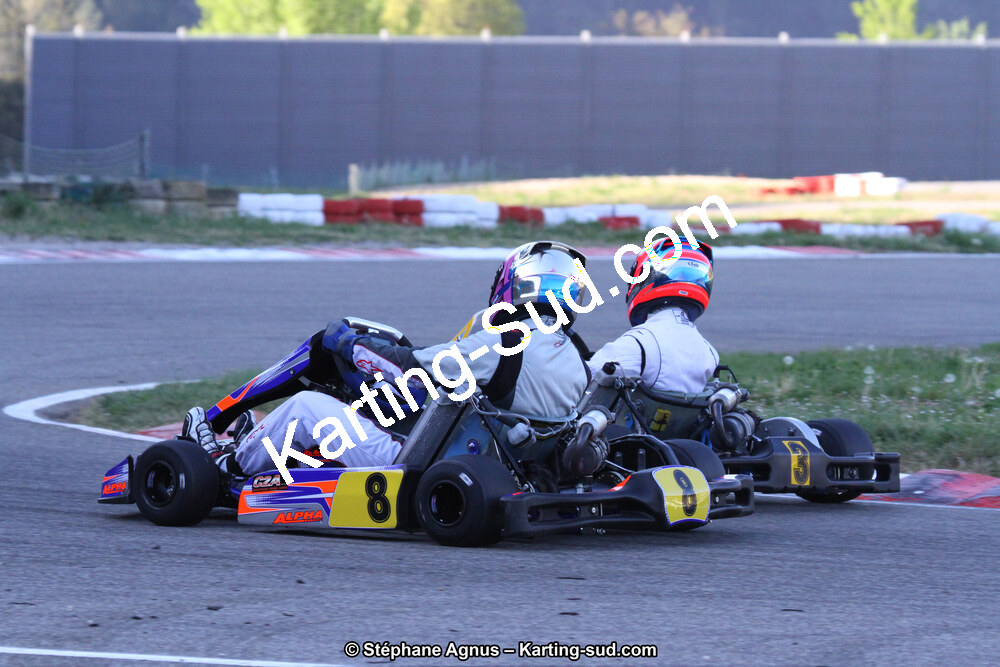12/04/2015 : 2ème manche du Championnat du Sud à Alès (Photos Stéphane Agnus) 2015 — karting