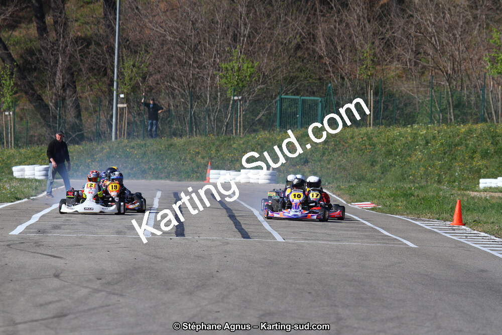 12/04/2015 : 2ème manche du Championnat du Sud à Alès (Photos Stéphane Agnus) 2015 — karting