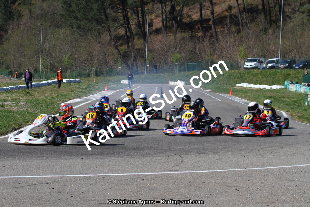 12/04/2015 : 2ème manche du Championnat du Sud à Alès (Photos Stéphane Agnus) 2015 — karting