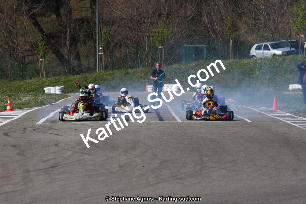 12/04/2015 : 2ème manche du Championnat du Sud à Alès (Photos Stéphane Agnus) 2015 — karting