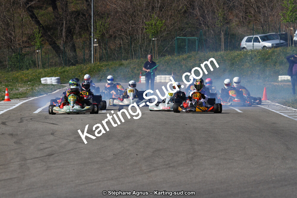 12/04/2015 : 2ème manche du Championnat du Sud à Alès (Photos Stéphane Agnus) 2015 — karting